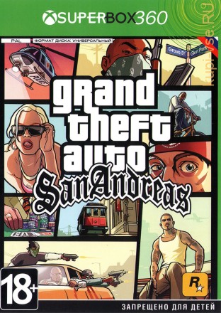 GTA San Andreas (Русская версия) XBOX